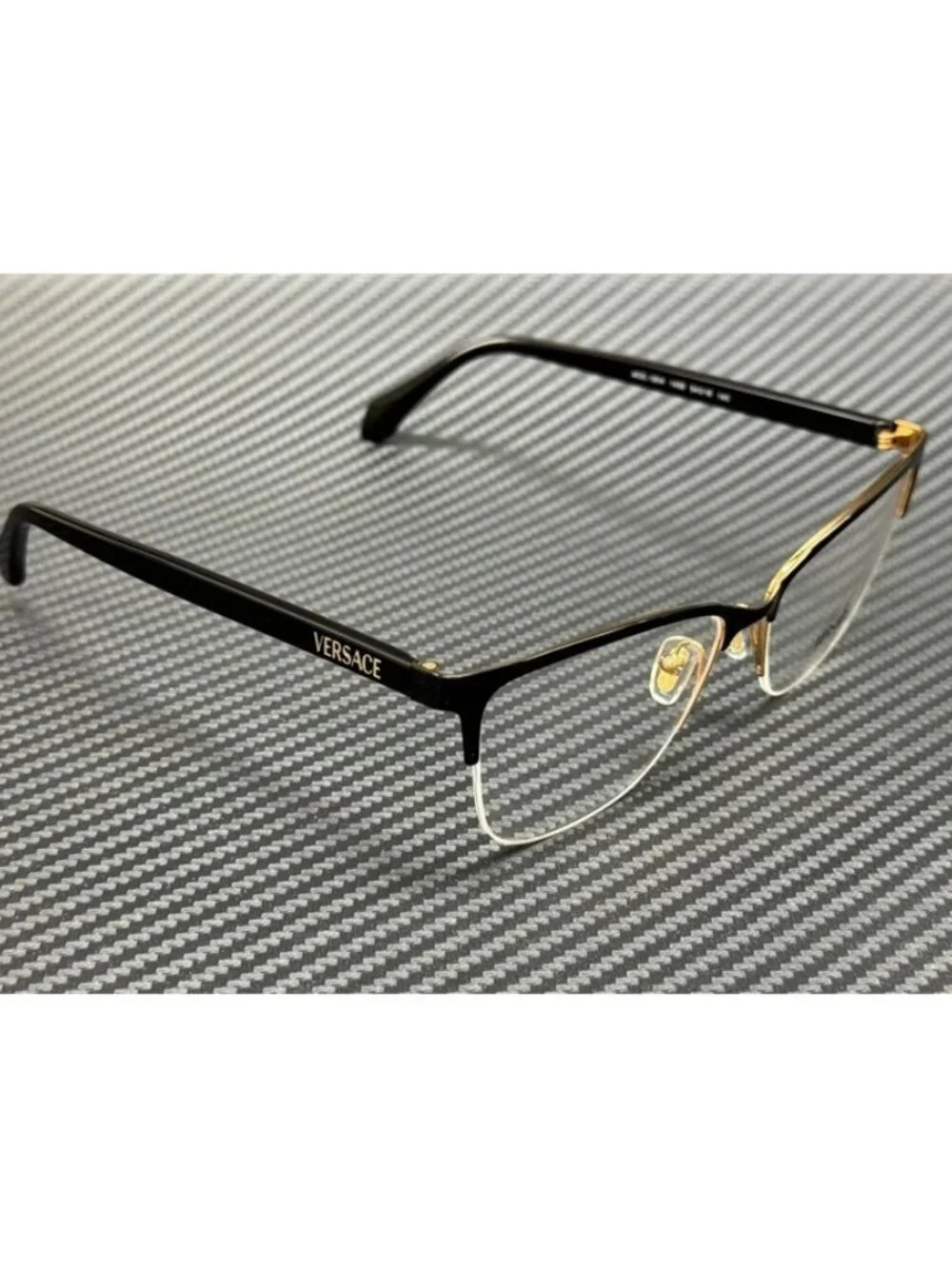 New Versace Women Black Eyeglasses 54-16-140